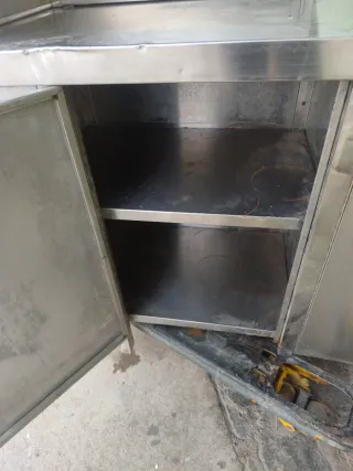 MUEBLE ACERO COCINA INDUSTRIAL 658746091