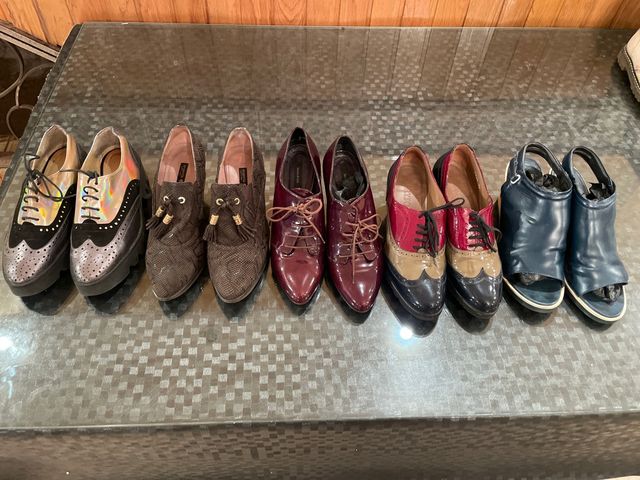 Lote Zapatos Piel Talla 38