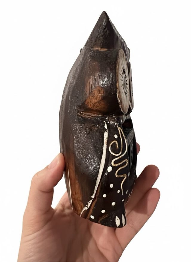 Calendario Búho de Madera