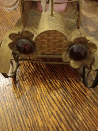 Licorera antigua de porcelana francesa del 1900