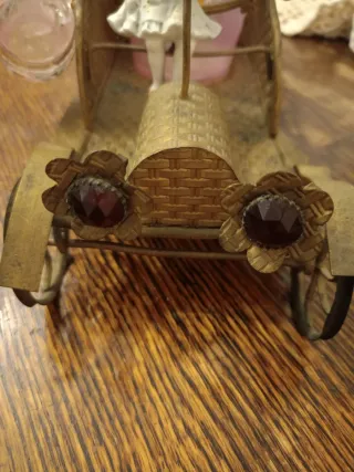 Licorera antigua de porcelana francesa del 1900