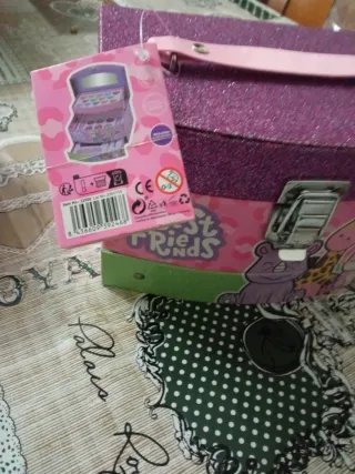 Maletín Maquillaje Infantil Rosa y Morado