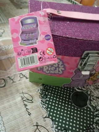 Maletín Maquillaje Infantil Rosa y Morado