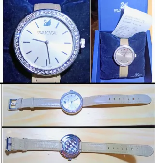 SWAROVSKI OROLOGIO COLOR TORTORA DONNA