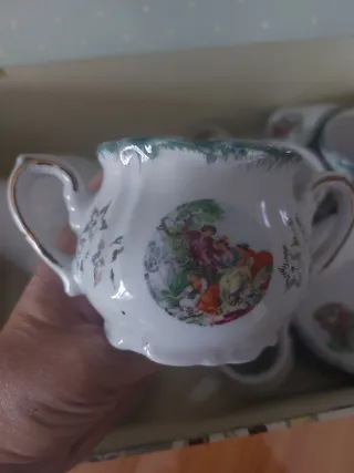 Juego de café de porcelana