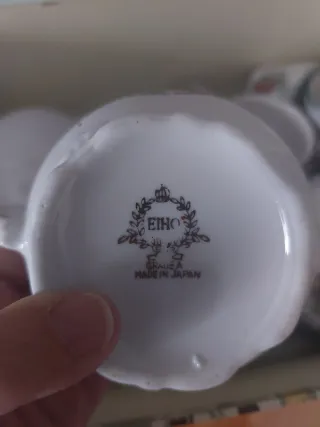Juego de café de porcelana