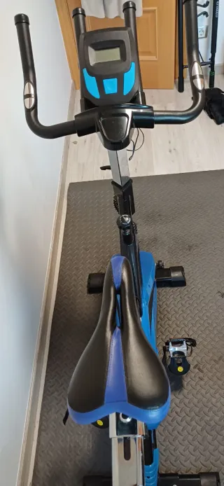 Bicicleta Spinning Shark V3.5 Azul