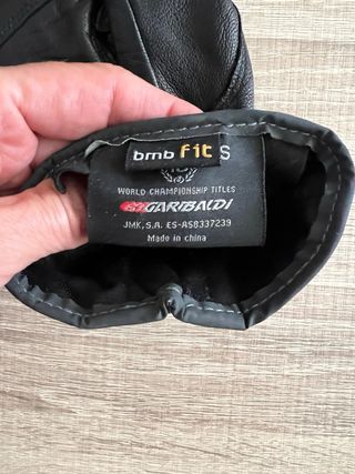 Guantes de moto GARBAL negros y rosas