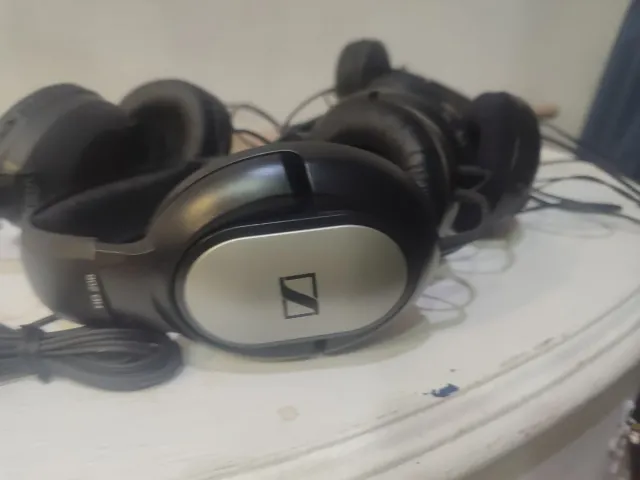 Cascos Sennheiser HD 206 Negros y Plateados