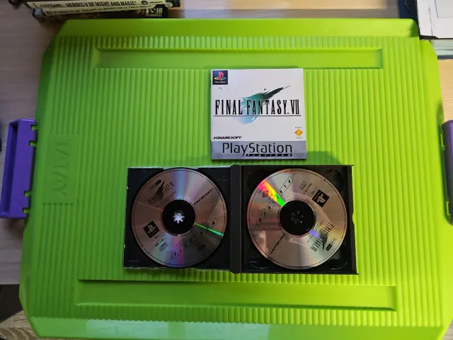 Final Fantasy VII PlayStation PAL