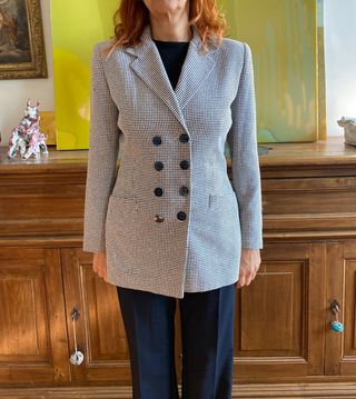 Giacca Principe di Galles Donna Tg 40