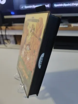 Quackshot Mega Drive con protagonista Paperino