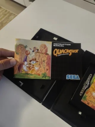 Quackshot Mega Drive con protagonista Paperino