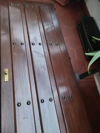 3 Puertas de armario empotrado madera