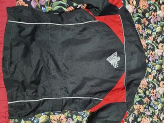 Chaqueta Moto Cycle Spirit Negra y Roja