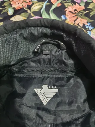 Chaqueta Moto Cycle Spirit Negra y Roja