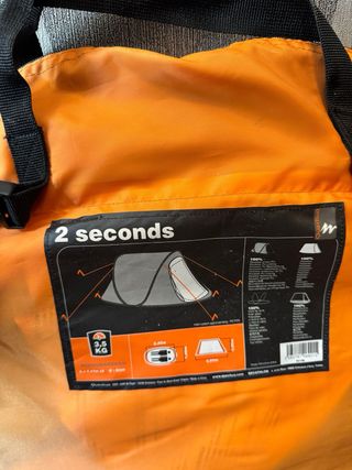 Tienda de campaña Quechua 2 Seconds