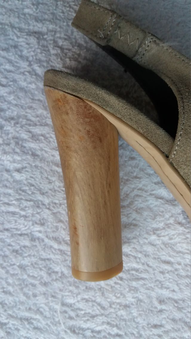 (PERFECTOS) ZAPATOS DESTALONADOS ABIERTOS PUNTERA