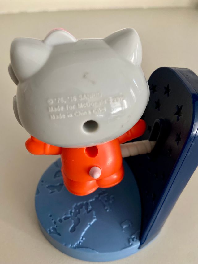 Hello Kitty Astronauta de McDonald's. Año 2016.