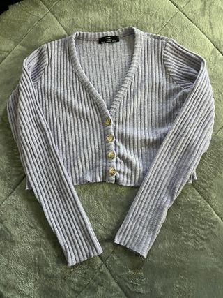 Rebeca Bershka Morada Talla XS Lana