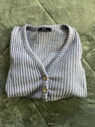 Rebeca Bershka Morada Talla XS Lana