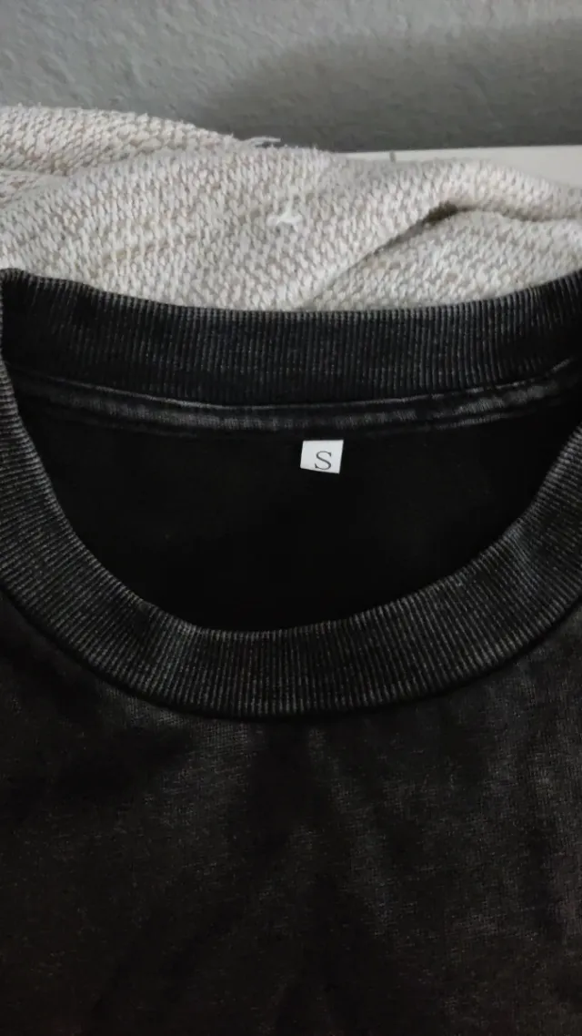 Camiseta Negra Eternity Airlines Talla s