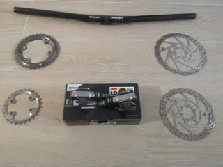 Conjunto Accesorios Bicicleta.