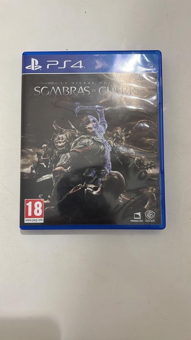 Juego PS4 La Tierra Media Sombras de Guerra
