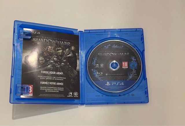 Juego PS4 La Tierra Media Sombras de Guerra