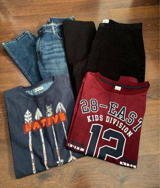 2 Camisetas Talla XS 15-16 años) Sin estrenar