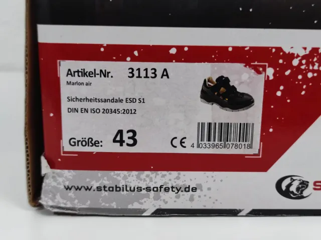 Zapatos de seguridad Stabilus unisex