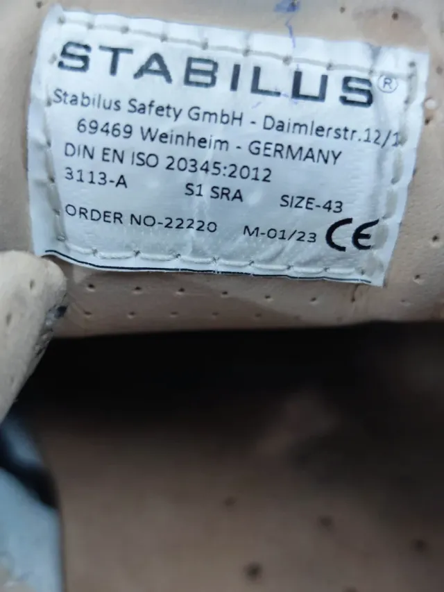 Zapatos de seguridad Stabilus unisex