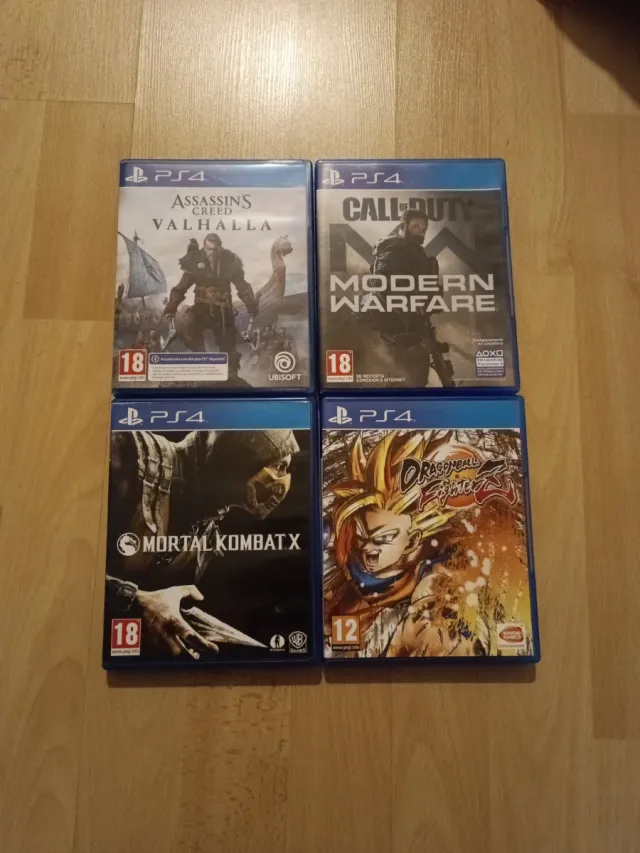 Assassin's,Call of Duty, Mortal Kombat, Dragonball