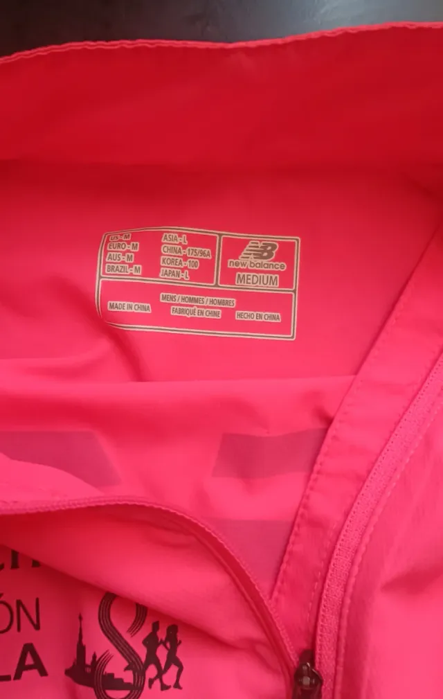 Cortavientos Maratón Sevilla