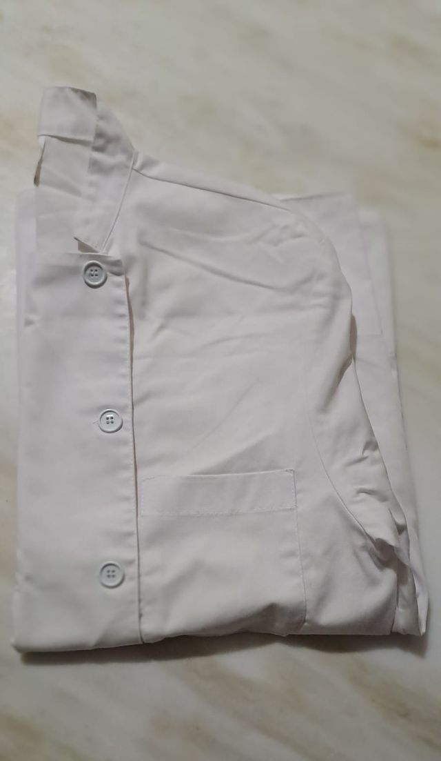 Uniforme aiutante panettiere bianco