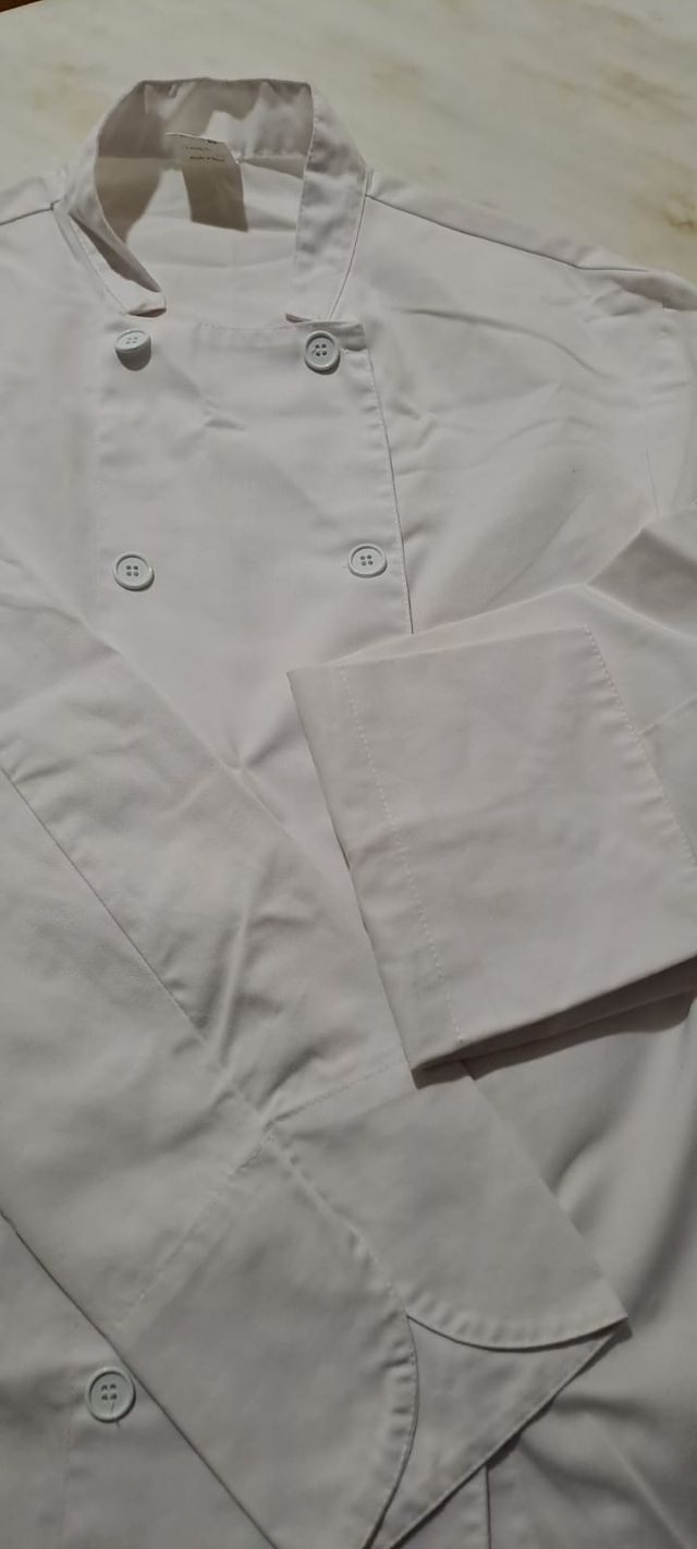 Uniforme aiutante panettiere bianco