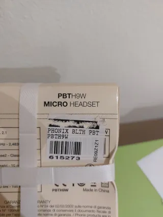 Auricolare Phonix PBTH9W Micro Headset