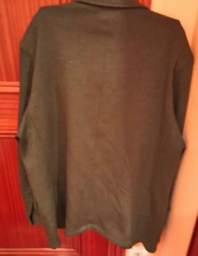 Chaqueta abrigo hombre verde