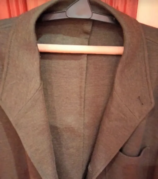 Chaqueta abrigo hombre verde