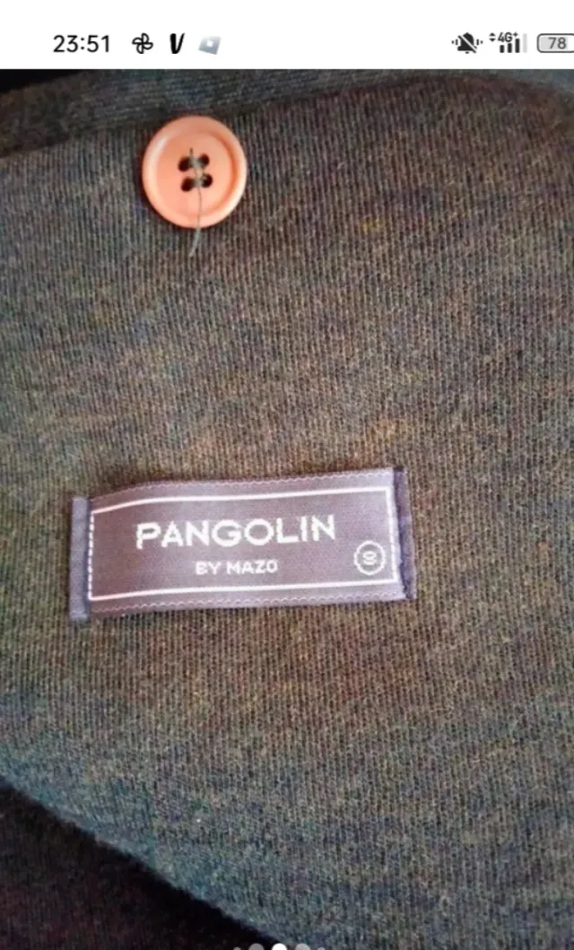 Chaqueta abrigo hombre verde