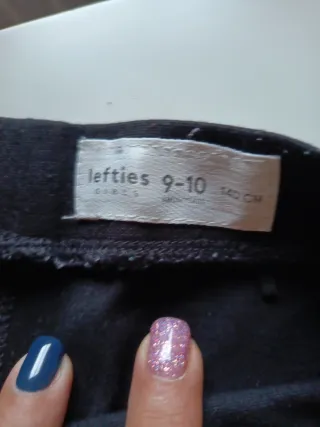 Mallas niña 8-10 años negras