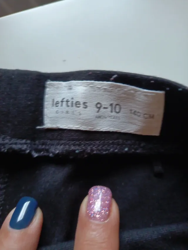 Mallas niña 8-10 años negras