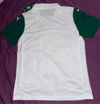 Camiseta Fútbol Palmeiras Puma Blanca y Verde