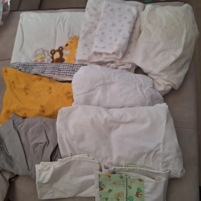 Juego sábanas cuna bebé