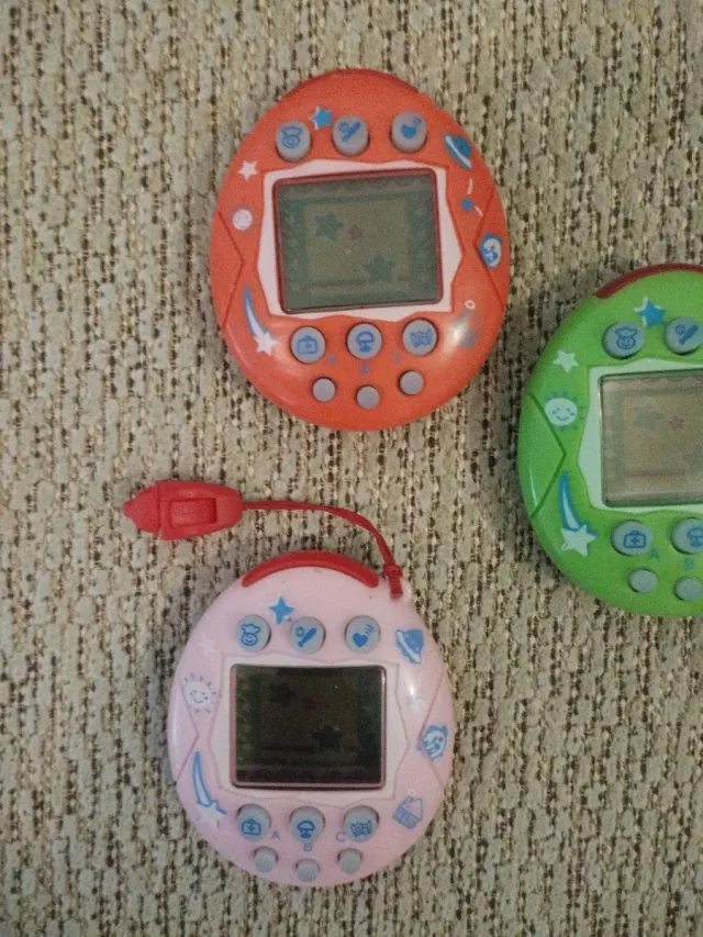 Set 3 Maquinitas LCD Tipo Tamagotchi