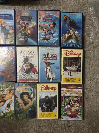 Lote 14 Cintas VHS Disney Varias Películas