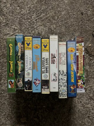 Lote 14 Cintas VHS Disney Varias Películas