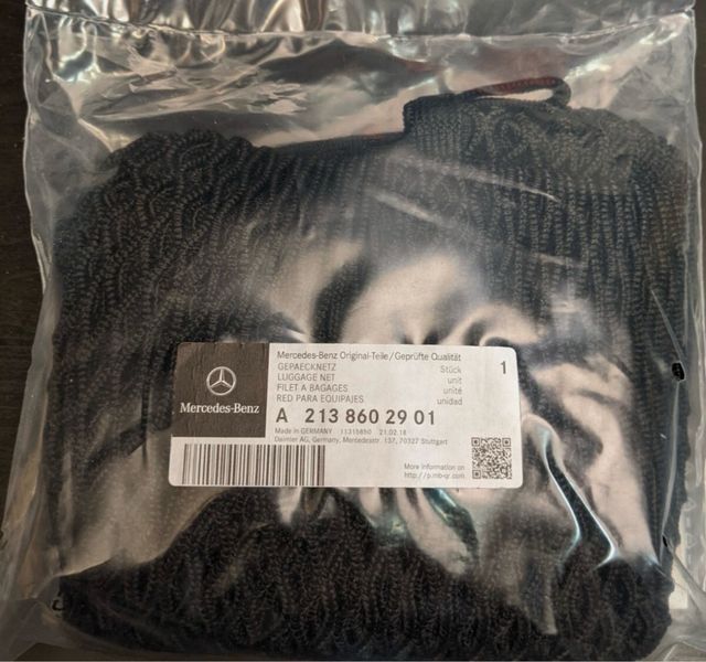 Red portaequipajes maletero Mercedes Benz