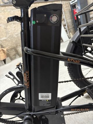 Triciclo Eléctrico Biwbik Khali Negro