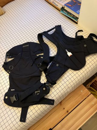 Mochila Portabebés Stokke My Carrier Negra